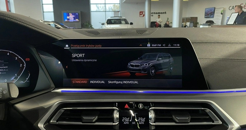 BMW X5 cena 374900 przebieg: 18100, rok produkcji 2023 z Kcynia małe 781